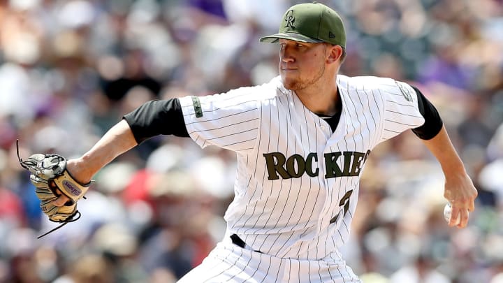 Watch: Kyle Freeland's mom was not happy that his no-hitter got broken up