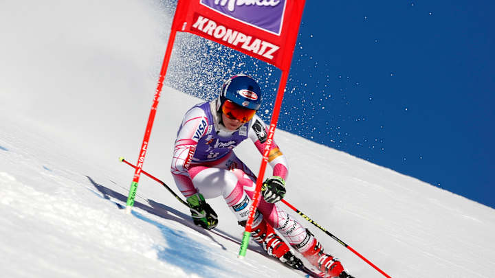Seeking title, Shiffrin makes rare super-G start in Cortina