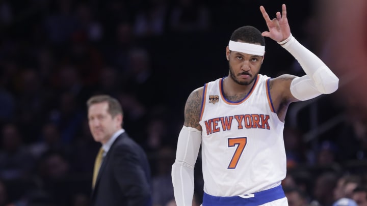 Report: Carmelo Anthony frustrated with Knicks pausing trade talks