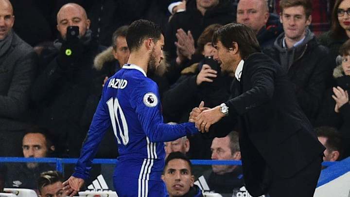 Antonio Conte Concedes Final Decision Regarding Hazard's Future Lies 'With the Club'