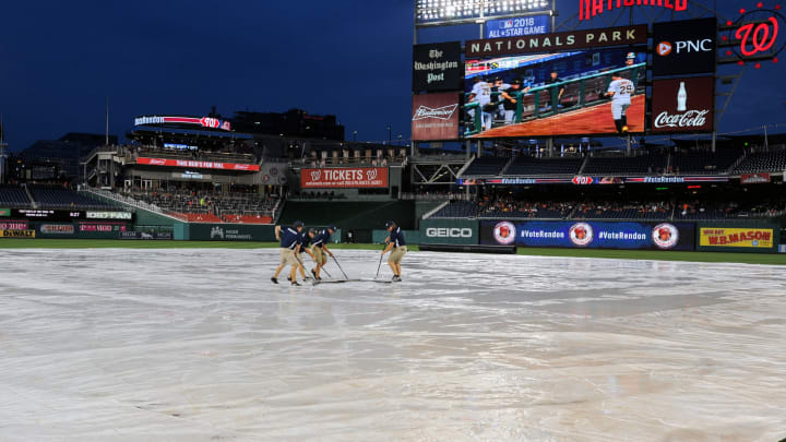 There Was Another Weird Rain Delay at Nationals Park There Was Another Weird Rain Delay at Nationals Park