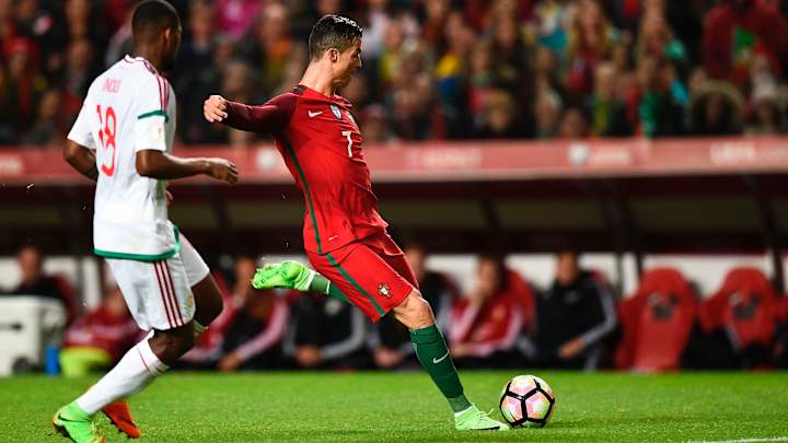 Watch: Cristiano Ronaldo scores twice in Portugal's win over Hungary Watch: Cristiano Ronaldo scores twice in Portugal's win over Hungary