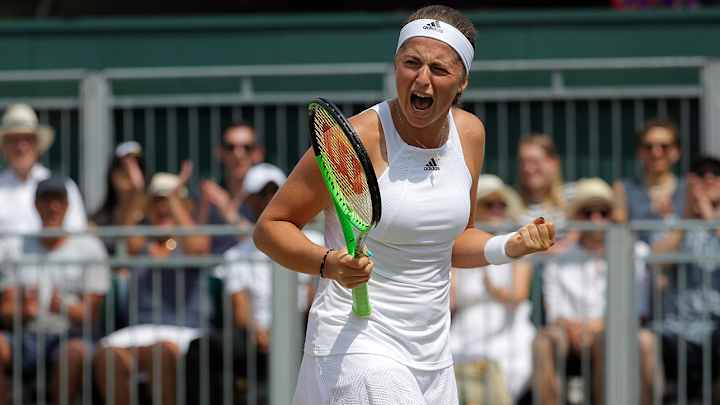 Jelena Ostapenko making another run at a major title at Wimbledon