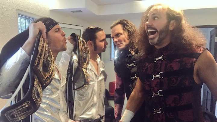 Hardys, Young Bucks prepare for epic ladder match at Supercard of Honor XI Hardys, Young Bucks prepare for epic ladder match at Supercard of Honor XI