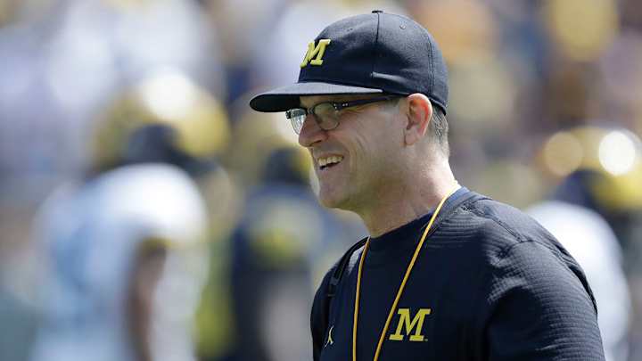 Jim Harbaugh is pumped that this child is named after him
