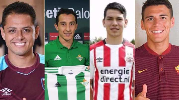 CRACKS | El valor de mercado de los 10 jugadores mexicanos más caros en el extranjero