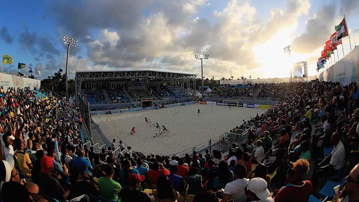 The best shots from the FIFA Beach World Cup