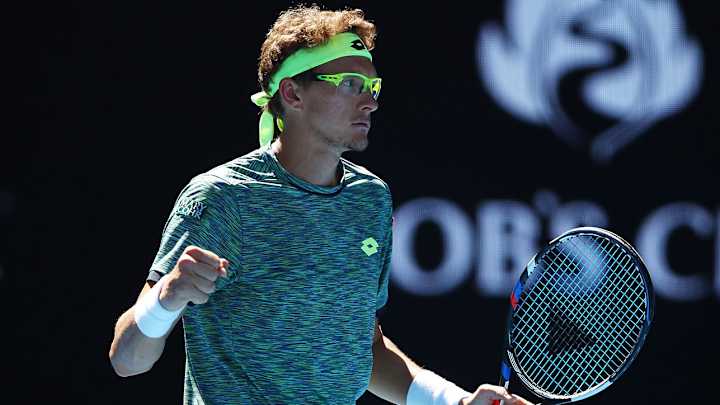 Denis Istomin upsets No. 2 Novak Djokovic in second round of Australian Open Denis Istomin upsets No. 2 Novak Djokovic in second round of Australian Open