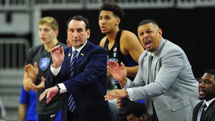 Coach K's injury is the latest setback in a disjointed Duke season Coach K's injury is the latest setback in a disjointed Duke season