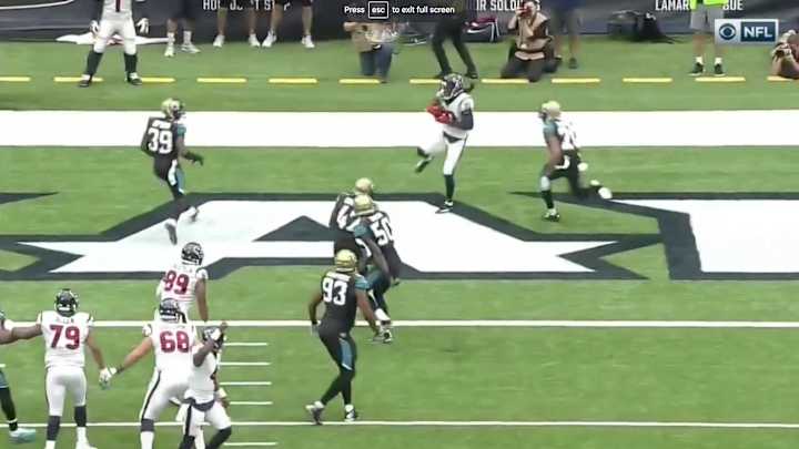 Deshaun Watson Starts Second Half for Texans, hits DeAndre Hopkins for First Career TD