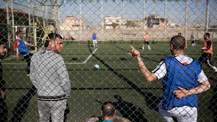 Mosul residents can play soccer again without Islamic State rules