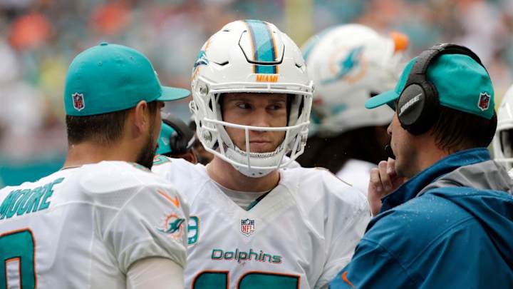 QB Tannehill not taking part in Miami Dolphins' practice