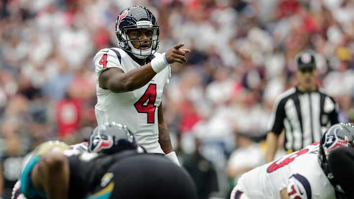 Report: Texans QB Deshaun Watson to Start Thursday vs. Bengals