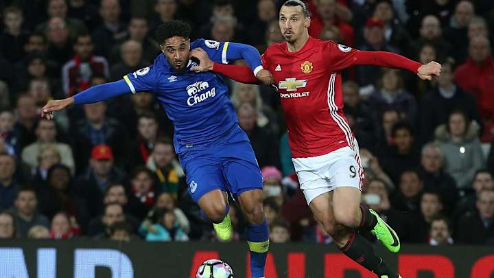Late Ibrahimovic penalty salvages United 1-1 draw vs Everton