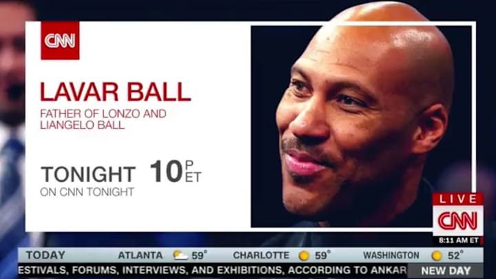 LaVar Ball to Discuss President Trump Feud on CNN Special
