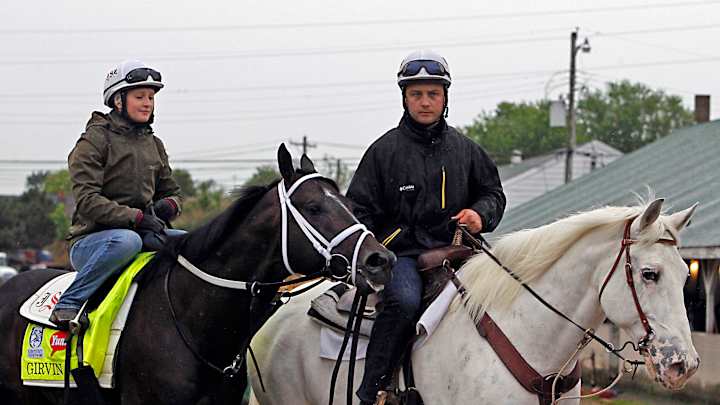 Coupling up: Joe Sharp and Rosie Napravnik in Kentucky Derby