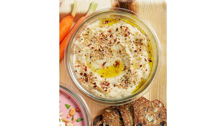 Smoky Zucchini Baba Ghanoush