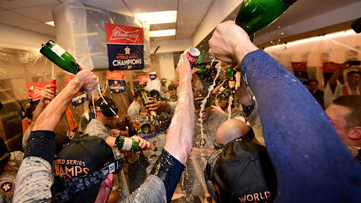 World Series: Commissioner's Trophy Gets Some Much Needed Rest After Astros Win