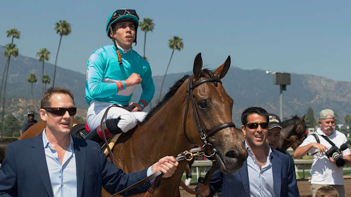Lady Eli ends skid with win in Grade 1 Gamely at Santa Anita