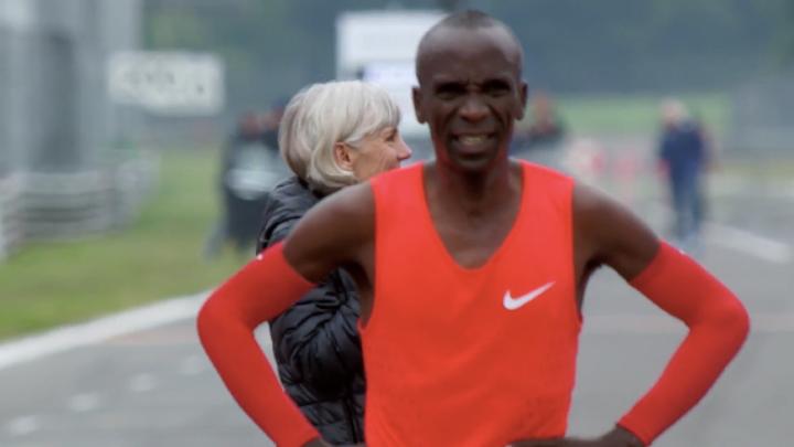 Eliud Kipchoge clocks 2:00:25 marathon in Nike attempt to break two-hour barrier Eliud Kipchoge clocks 2:00:25 marathon in Nike attempt to break two-hour barrier