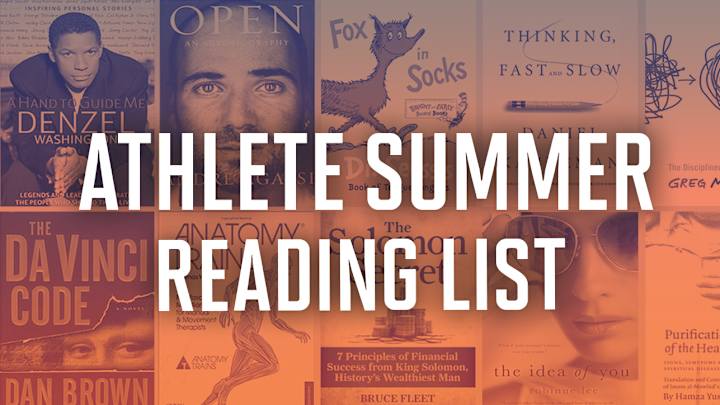 Looking for a book to pick up this summer? Here's what these athletes are reading