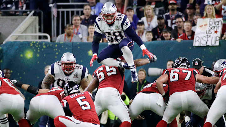 Report: NFL owners voting on rule banning players from leaping during FG, XP attempts Report: NFL owners voting on rule banning players from leaping during FG, XP attempts