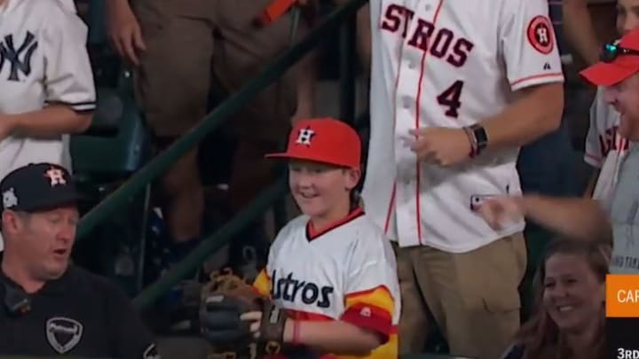 Carlos Correa Thanks Young Astros Fan Who Caught ALCS Home Run Before World Series Game 3