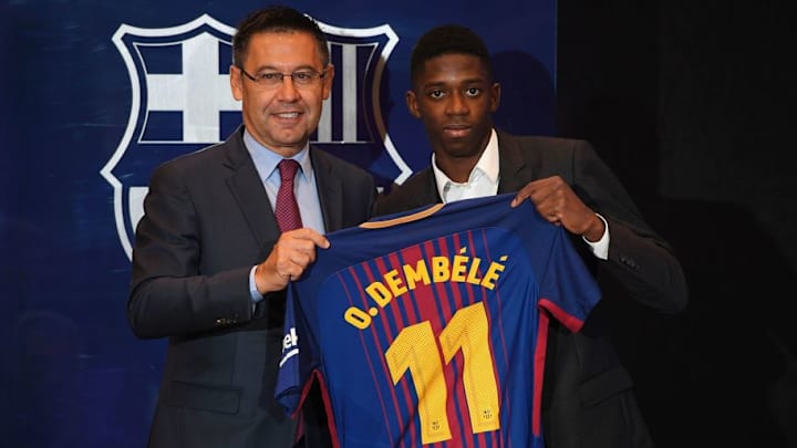 Ousmane Dembele Reveals Another Special Skill at His Barcelona Contract Signing