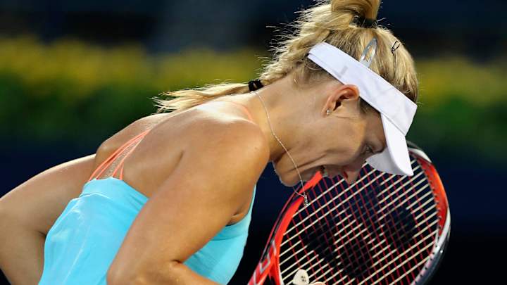 Top-seeded Kerber reaches quarterfinals in Dubai Top-seeded Kerber reaches quarterfinals in Dubai