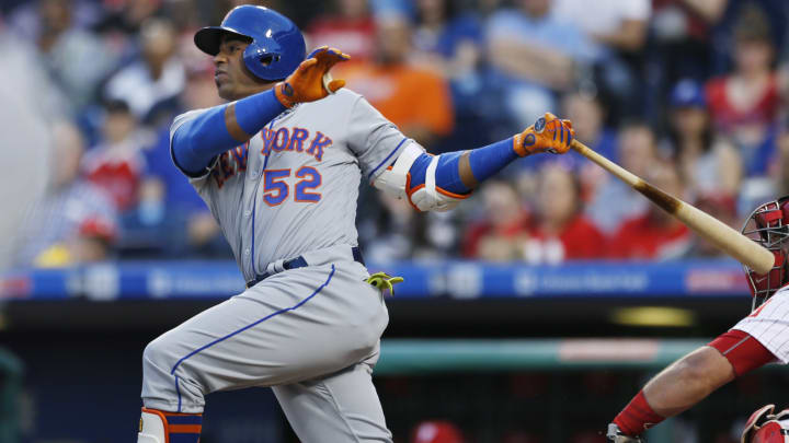 Watch: Yoenis Cespedes hits three monster home runs in first five innings vs. Phillies Watch: Yoenis Cespedes hits three monster home runs in first five innings vs. Phillies