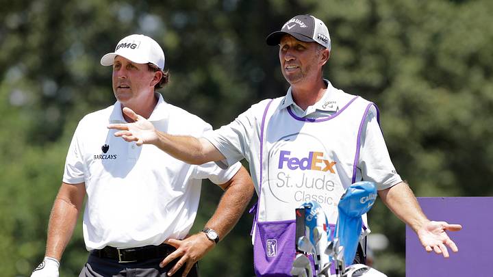 Mickelson's former caddie 'Bones' to be golf analyst for NBC