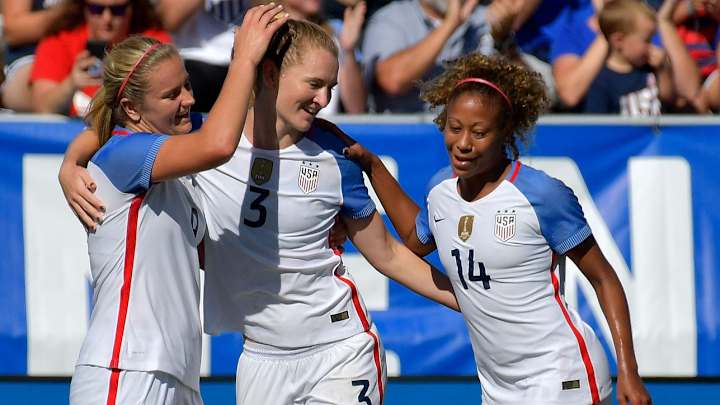 WATCH: Mewis Scores Twice Early, USWNT Routs South Korea in Friendly WATCH: Mewis Scores Twice Early, USWNT Routs South Korea in Friendly