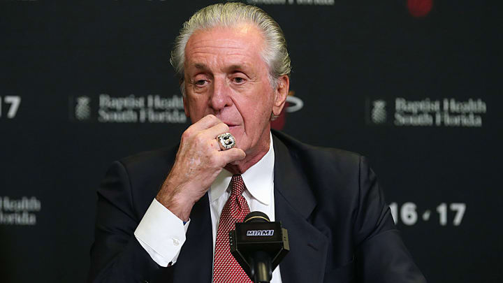 Pat Riley wishes the Heat had maxed out Dwyane Wade instead of Chris Bosh