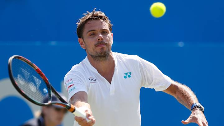 Wawrinka, Raonic lose in first round at Queen's Club
