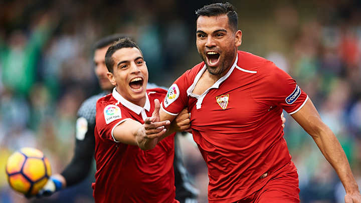 Sevilla rises to top of La Liga with comeback at Betis Sevilla rises to top of La Liga with comeback at Betis