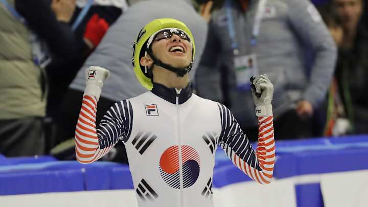 South Korea wins 2 golds in short track speed skating