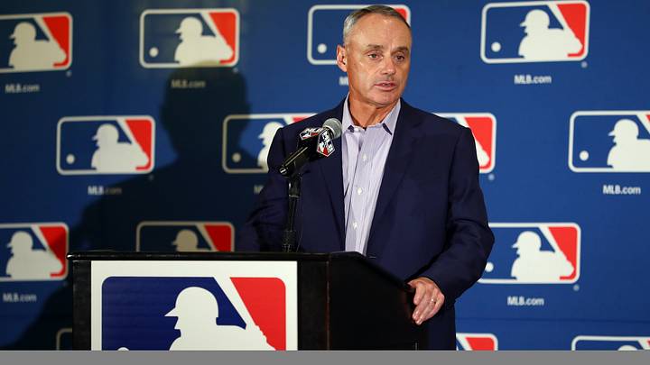 Rob Manfred says shorter commercial breaks could be MLB’s pace of play solution Rob Manfred says shorter commercial breaks could be MLB’s pace of play solution