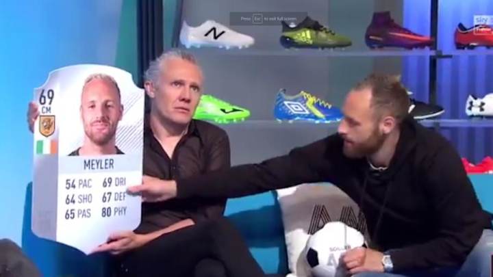 VIDEO: Hull City Star & Gamer David Meyler Is Hilarious & Inconsolable After Downgraded FIFA 18 Card VIDEO: Hull City Star & Gamer David Meyler Is Hilarious & Inconsolable After Downgraded FIFA 18 Card