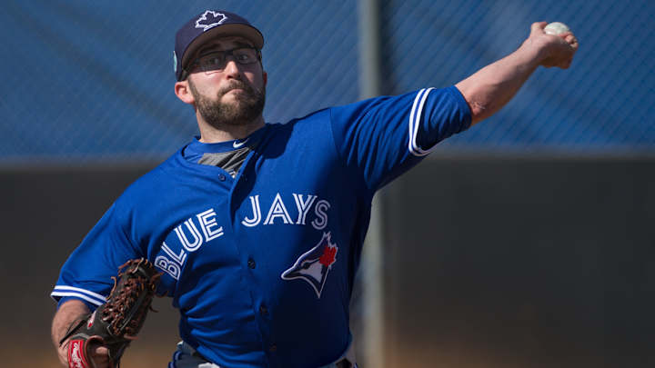 Jays pitcher T.J. House taken to hospital after being hit with line drive