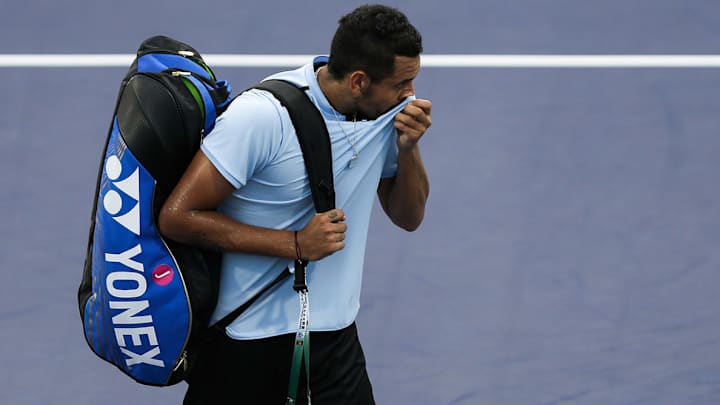 Nick Kyrgios Walks Out on Match in Shanghai After Losing First Set Nick Kyrgios Walks Out on Match in Shanghai After Losing First Set