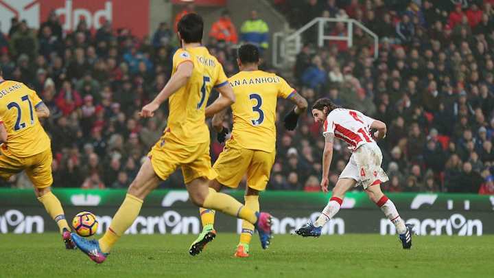 Palace rooted in relegation zone after 1-0 loss at Stoke