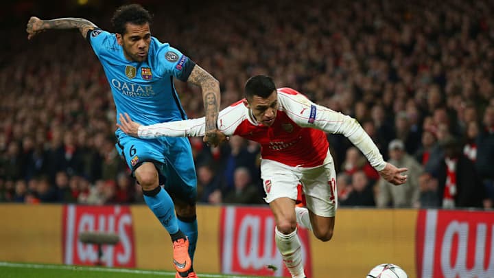 Dani Alves Reveals Why Barcelona 'Loved' to Face Arsenal in the Champions League Dani Alves Reveals Why Barcelona 'Loved' to Face Arsenal in the Champions League