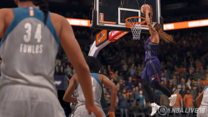 NBA Live 18 to feature all WNBA teams, players