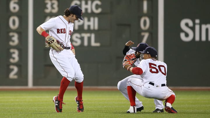 Red Sox star Mookie Betts wants your help to pick a postgame victory dance