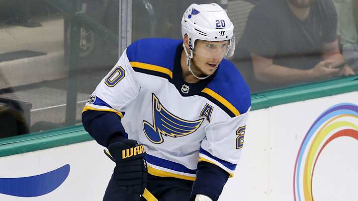 Blues' Alex Steen to Miss Rest of Preseason With Hand Injury