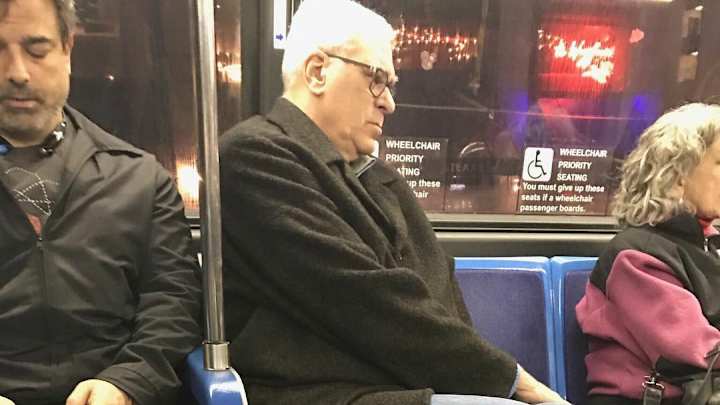 Why on earth was Phil Jackson riding the bus?