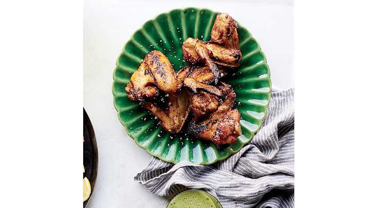 Hill Country Smoked Chicken Wings with Texas Ranch Dressing