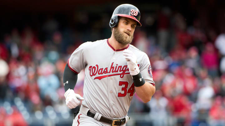 A pennant for  the Nationals or Mariners