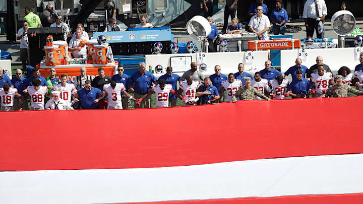 Giants: Which Players Protested
