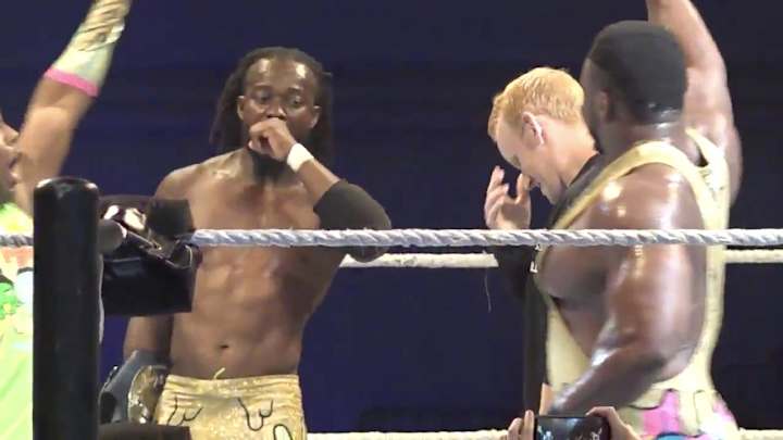 The New Day Presents Hawaii Walk-On with Scholarship at WWE Show in Honolulu